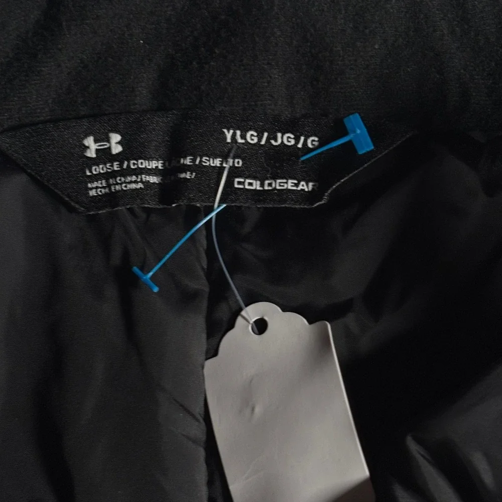 Under Armour ColdGear Youth‎ L Gray Ski Snowboard Pants Loose   Fit kids winter